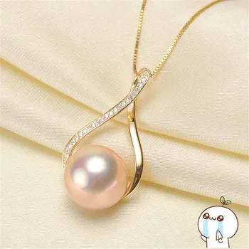 

925 Silver Necklace Pendant Setting Pearl Gemstone Tray Base Jewelry Accessories Findings & Components