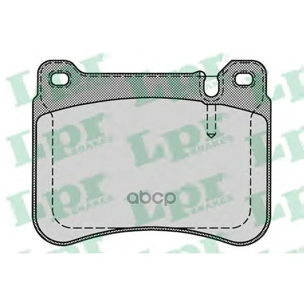 Колодки Тормозные Mercedes W203/W209 00- Передние Lpr 05p1276 Lpr арт. 05P1276