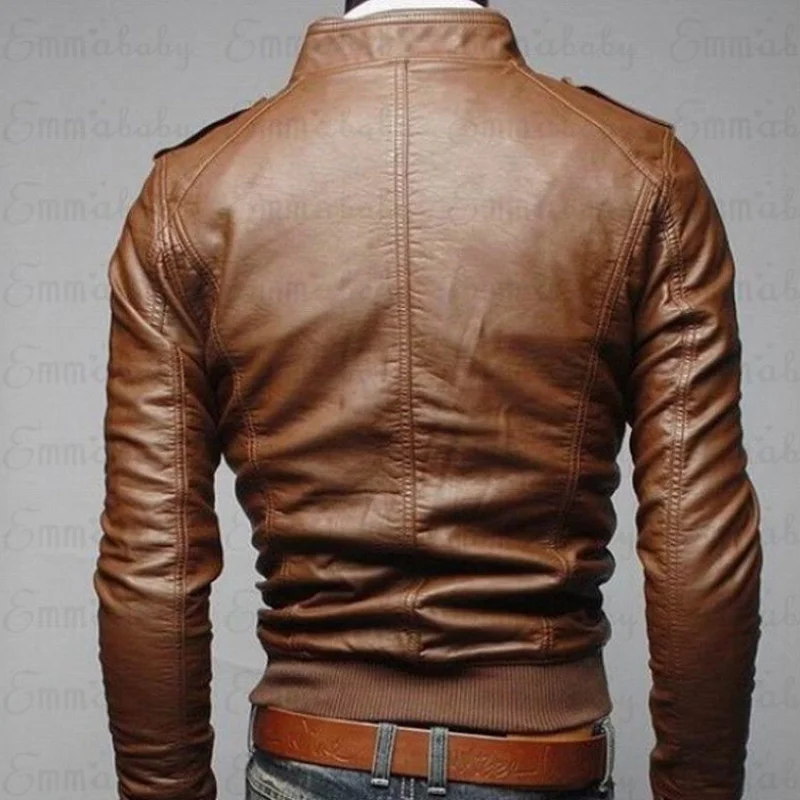 Мужские кожаные куртки, мужская куртка высокого качества, Классические ковбойские куртки для мотоцикла, велосипеда, мужские толстые пальто, M-3XL