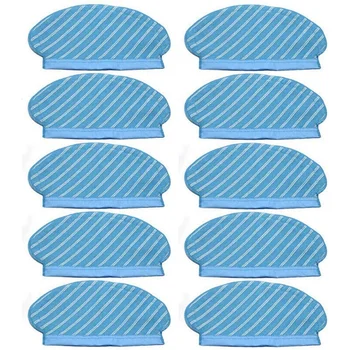 

10Pcs Mop Cloth Pads Set for Ecovacs Deebot Ozmo 920 950 Vacuum Cleaner Parts Replacement Home Accessories