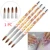 1шт Кристалл Акриловый Nail Art Brush No 8/10/12/14 UV Gel Carving Pen Brush Liquid Powder DIY Nail Drawing Liquid Glitter Handle