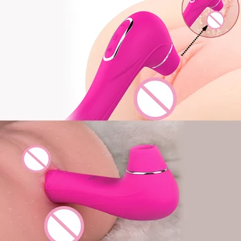 Vagina Sucking Vibrator Sex Toy for Woman Oral Tongue blowing Suction Clitoris Stimulator Masturbator Erotic Sex Toys For Adults 2