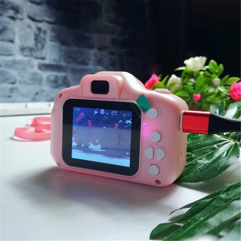 Детская мини цифровая камера электронные игрушки с 16 Гб карты памяти Детская цифровая камера s игрушки для детей день рождения Рождественский подарок
