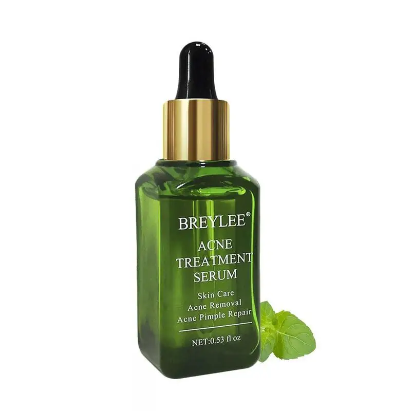 Природные листья экстракт для лица эссенция против акне минимайзер пор уход за кожей добавка лечение акне Сыворотка для лица
