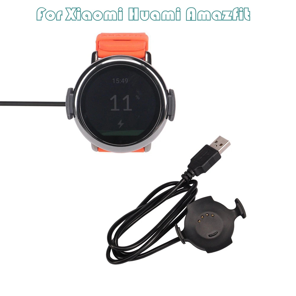 Быстрое зарядное устройство USB 1 м Подставка для зарядки часов Xiaomi Huami Amazfit Pace