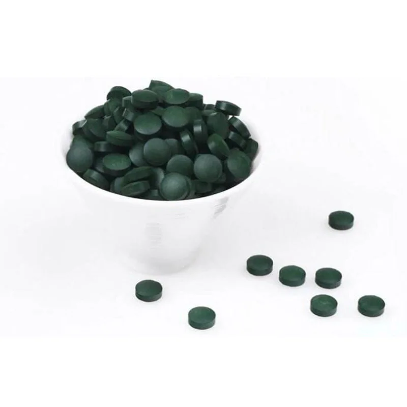 Rich In Protein Multi Vitamins Spirulina Tablet For Promote Overall Health Good Immune Anti-Fatigue