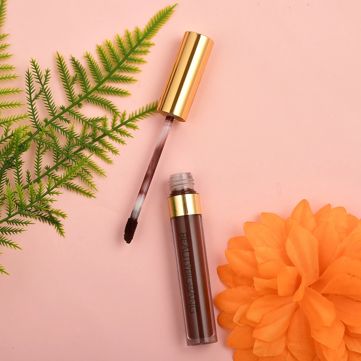 BeautyBigBang Make Up Lip Gloss Waterproof Lip Tint Matte Liquid Lipstick Long Lasting Makeup Cosmetic Green Brown Lipgloss Kit