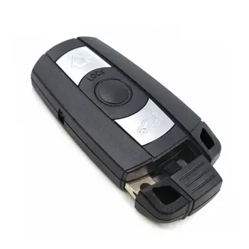 

Vehicle 3 Buttons Keys Uncut Blade Replacement For BMW CAS3 X5 X6 Z4 1 3 5 7 E70 E71 Car Key Accessory