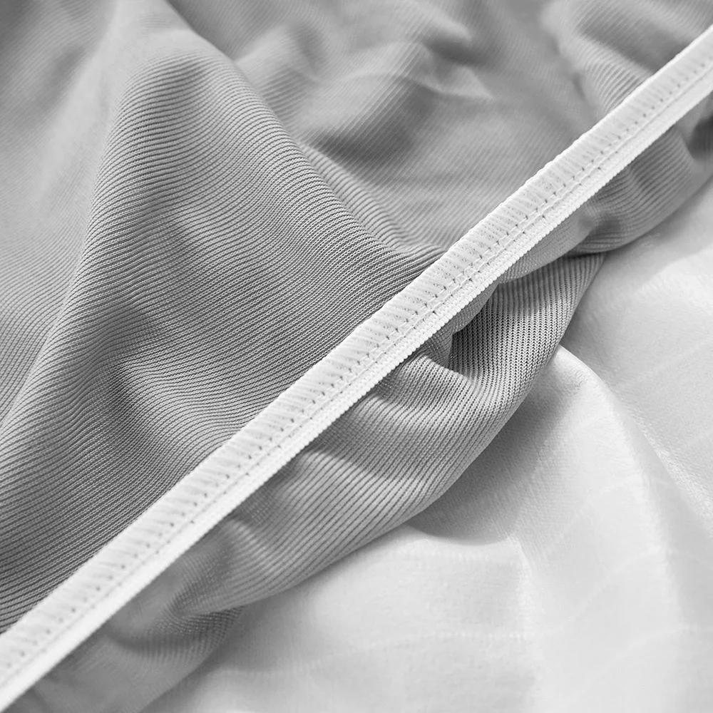 Cotton Striped Style Fitted Sheet Composite TPU Waterproof And Anti-Mite Children'S Bed-Wetting Mat Cover Quilt Cover
