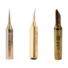 Бескислородный медный наконечник, термостат с головкой 900M-T, пайка, медный сплав, сварка для 936, паяльная станция, набор инструментов