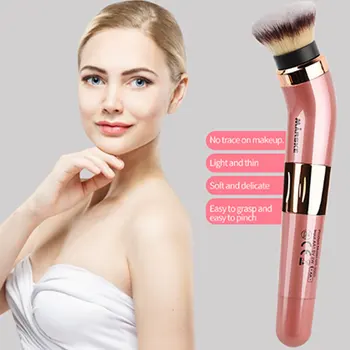 

Professional BB Cream Foundation Loose Powder Blush Brushes With 360 Degree Rotating Head Beauty Tool Electric Face Makeup Brush