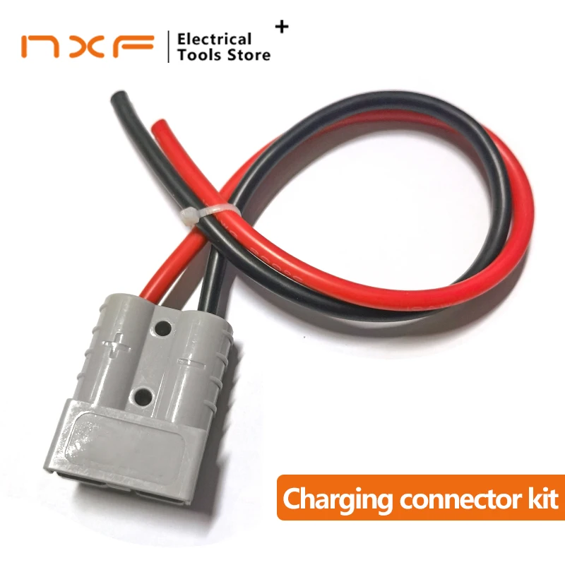 TELEHAN Anderson extension cord 600V 50A DC Connector set plug kits battery terminal kit solar connector | Обустройство дома