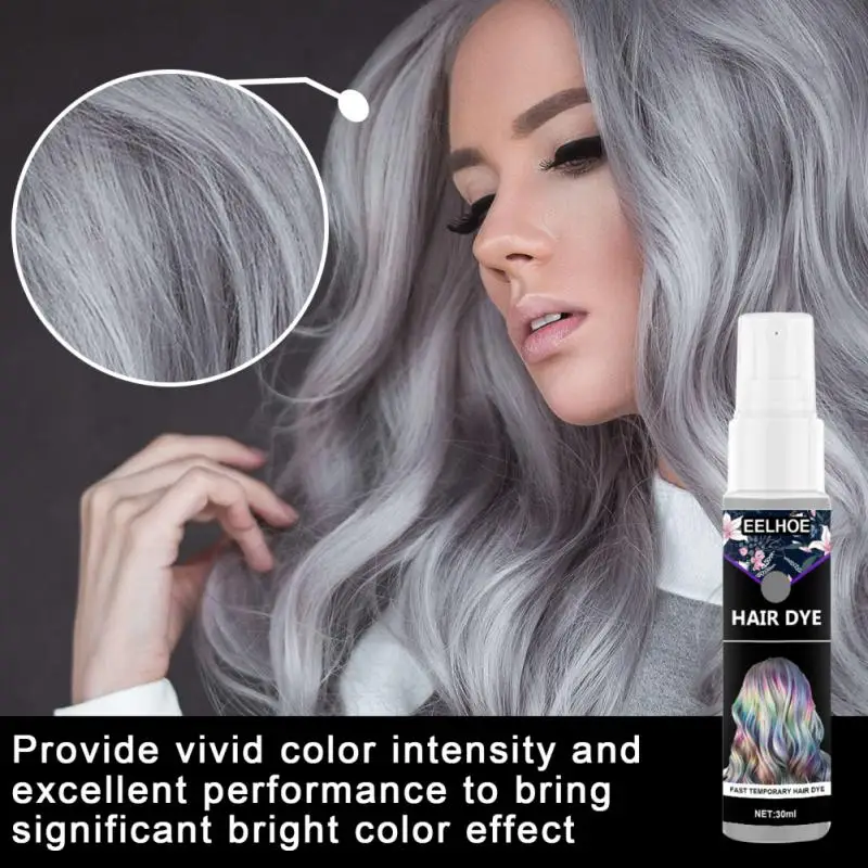 Eelhoe Hair Color Spray 5 Colors Cosplay Portable Quick Party Hair