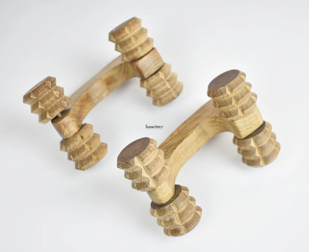 Wenge lunar rover роликовый массажер деревянный бытовой для ног круглый шейный массаж спины шейный позвоночник