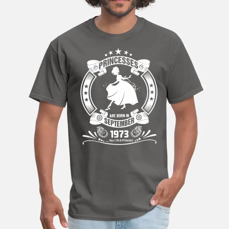 Men-Charcoal Новинка 1973 года. Мужские Черные милые футболки. Размеры Xxxl 4xl 5xl. Одежда в стиле хип-хоп - Цвет: Men-Charcoal