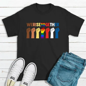 

Together we will rise coexist cotton lack history shirt black lives matter black history month black girl magic black pride