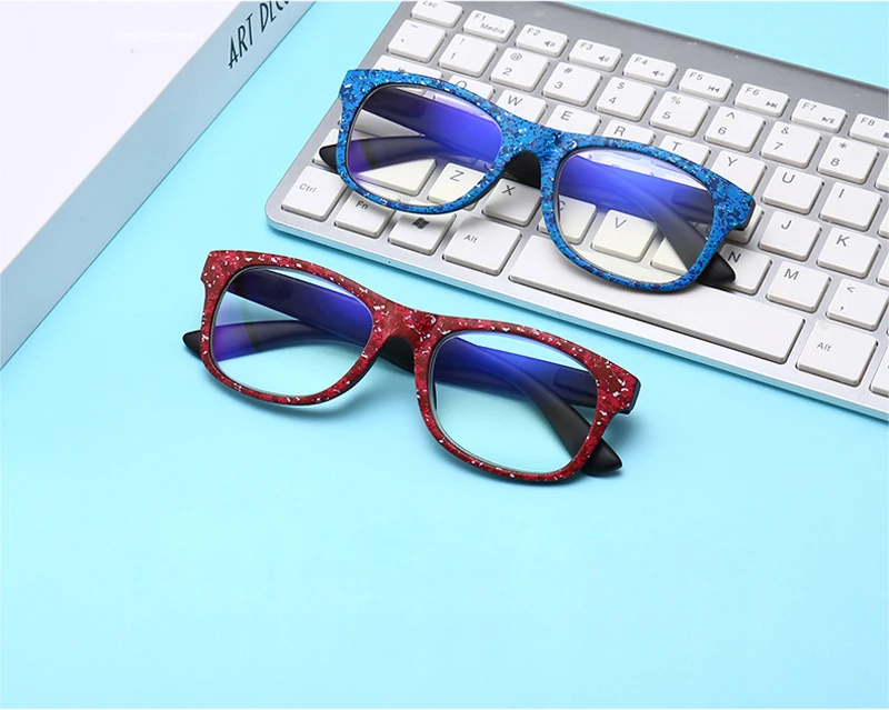 Мужские ретро очки для чтения с защитой от синего излучения, женские синие оправы, очки для пресбиопии, круглые очки, оптические диоптрии+ от 1,0 до+ 4,0