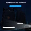 primary child school backpacks boys bookbag student luminous backpack large waterproof backpack for school teen boy schoolbag 2