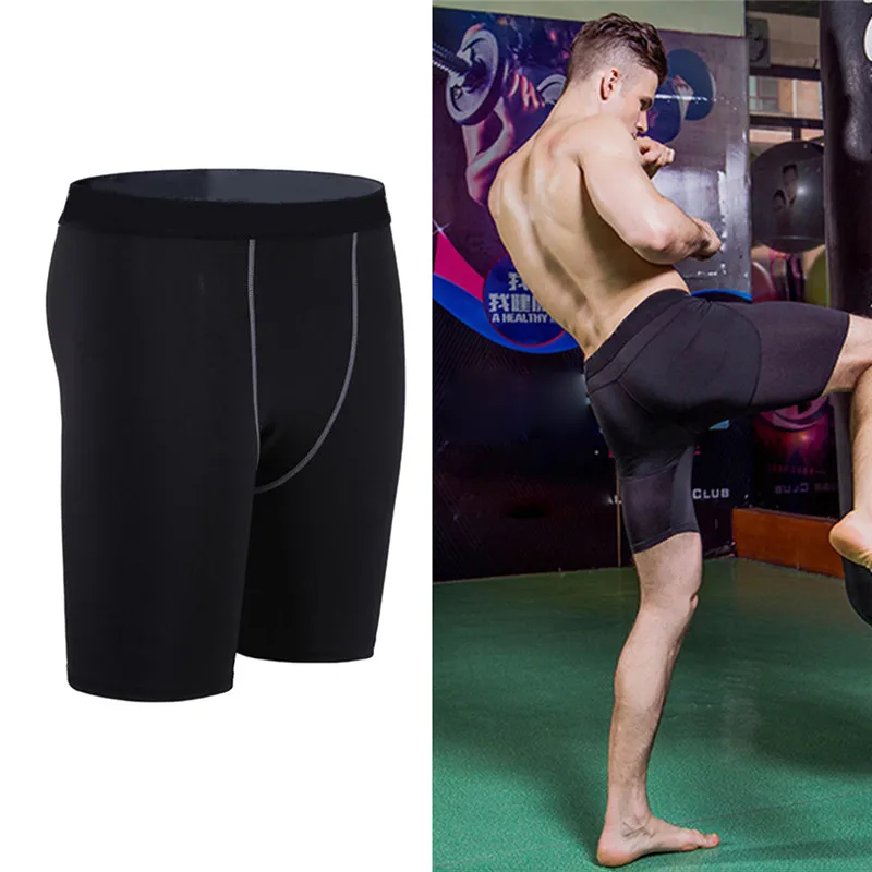 Men Compression Shorts Running Tights Man Quick Dry Gym Fitness Sport Running Male Shorts