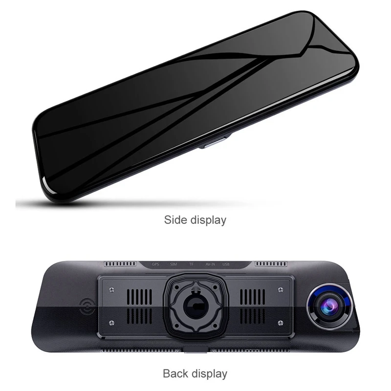  Kamera Dual Cams Hd1080P Gps Logger Wdr Auto Video Recorder Spiegel Dvrs Mit Spezielle Mou