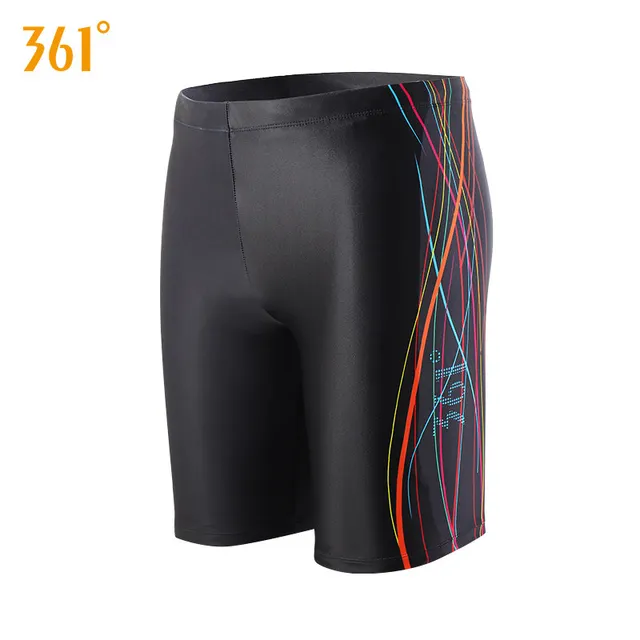 361 Men Swimwear Tight Swim Trunks Plus Size Quick Dry Swimming Shorts Mens Swimsuit Boys Beach Shorts Swimming Trunks Pants SLY194079