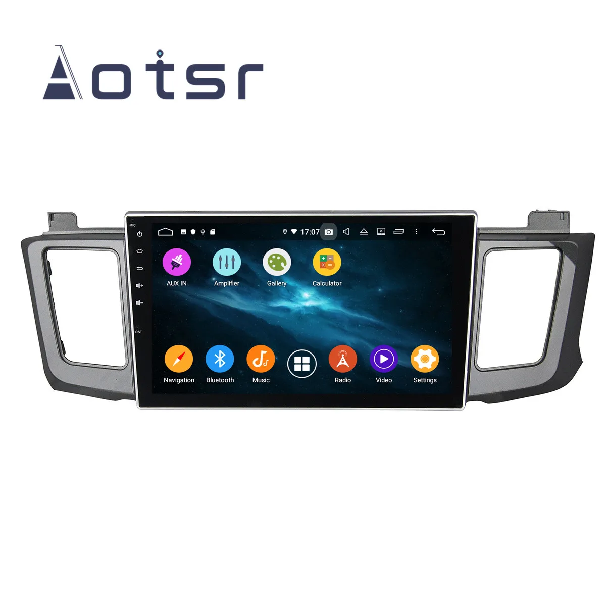Cheap Android 9 4+64G DSP IPS Car Player GPS Navigation For TOYOTA  RAV4  2012-2015  Head Unit Multimedia Player Tape Recorder 3