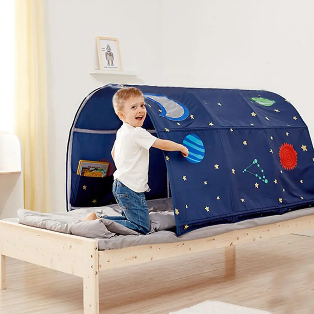 Portable Children's Play House Playtent For Kids Folding Small House Room Decoration Tent Crawling Tunnel Toy Ball Pool Bed Tent