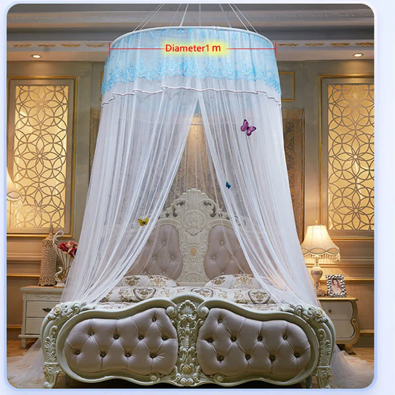Hung Dome, Canopy Bed Curtain, Não Precisa Instalar