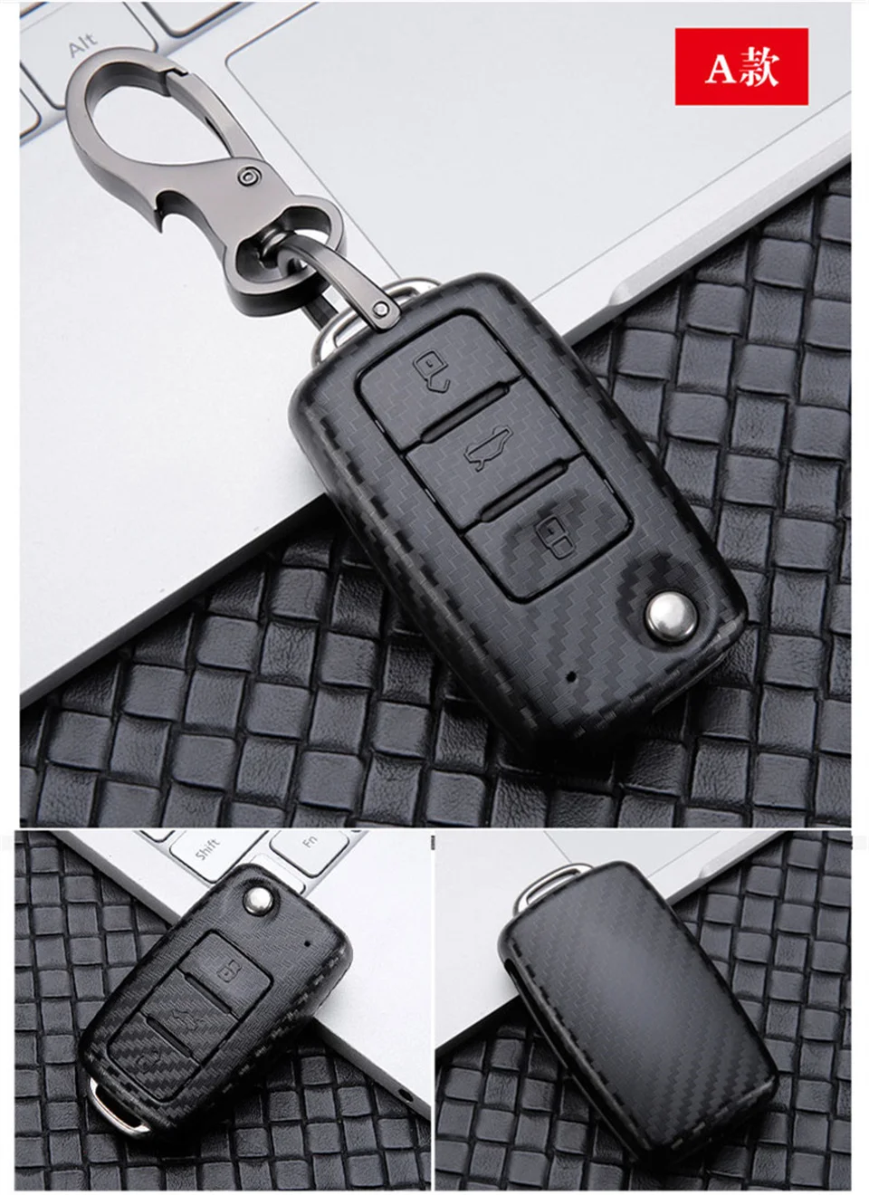 Cover per chiave/telecomando per volkswagen vw magotan polo golf 4 3 6 5 6 mk6 passat b5 b6 b8 b7 touran bora tiguan jetta lavida skoda octavia 10 Cover per chiave/telecomando per volkswagen vw magotan polo golf 4 3 6 5 6 mk6 passat b5 b6 b8 b7 touran bora tiguan jetta lavida skoda octavia - H74717c7d9b0c4b578cd06e3da355a5c7I