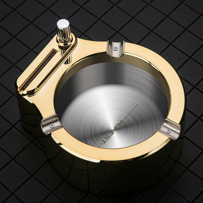 

Пепельница светильник нержавеющей стали с подсветкой и зажиганием