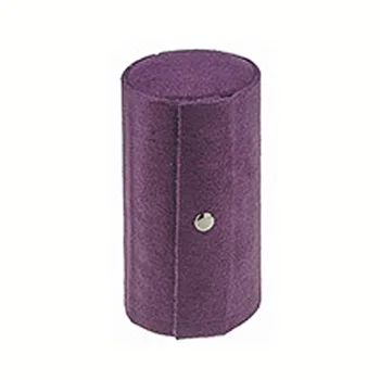 

Velvet Earrings Ring Organizer Jewelry Holder BoCylindrical Three Layer High Quality one color