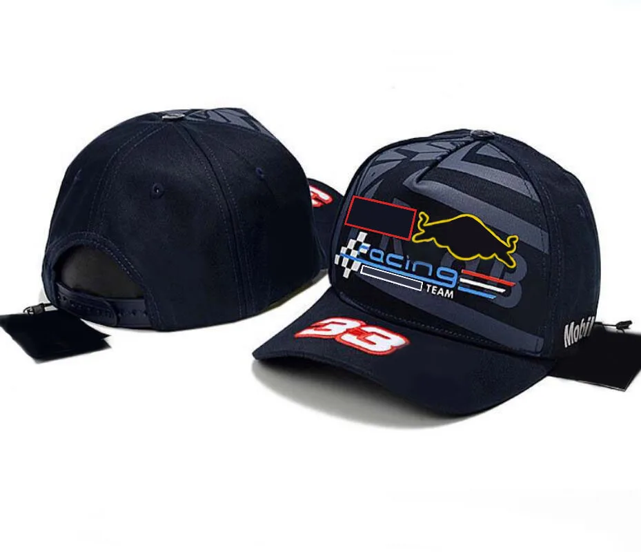 F1 Formula One Racing Hat Full Embroidered F1 Team Visor F1 Baseball Cap