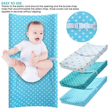 3 шт. детские пеленки Пеленальный стол мягкий Пеленальный Джерси ткань Водонепроницаемый Многоразовые младенческий матрас простыня коврик покрытие