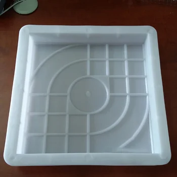 

1 Pc Pavement Paving Stone Mould Pavement Patio Maker Mould DIY Cement Reusable Brick Mold