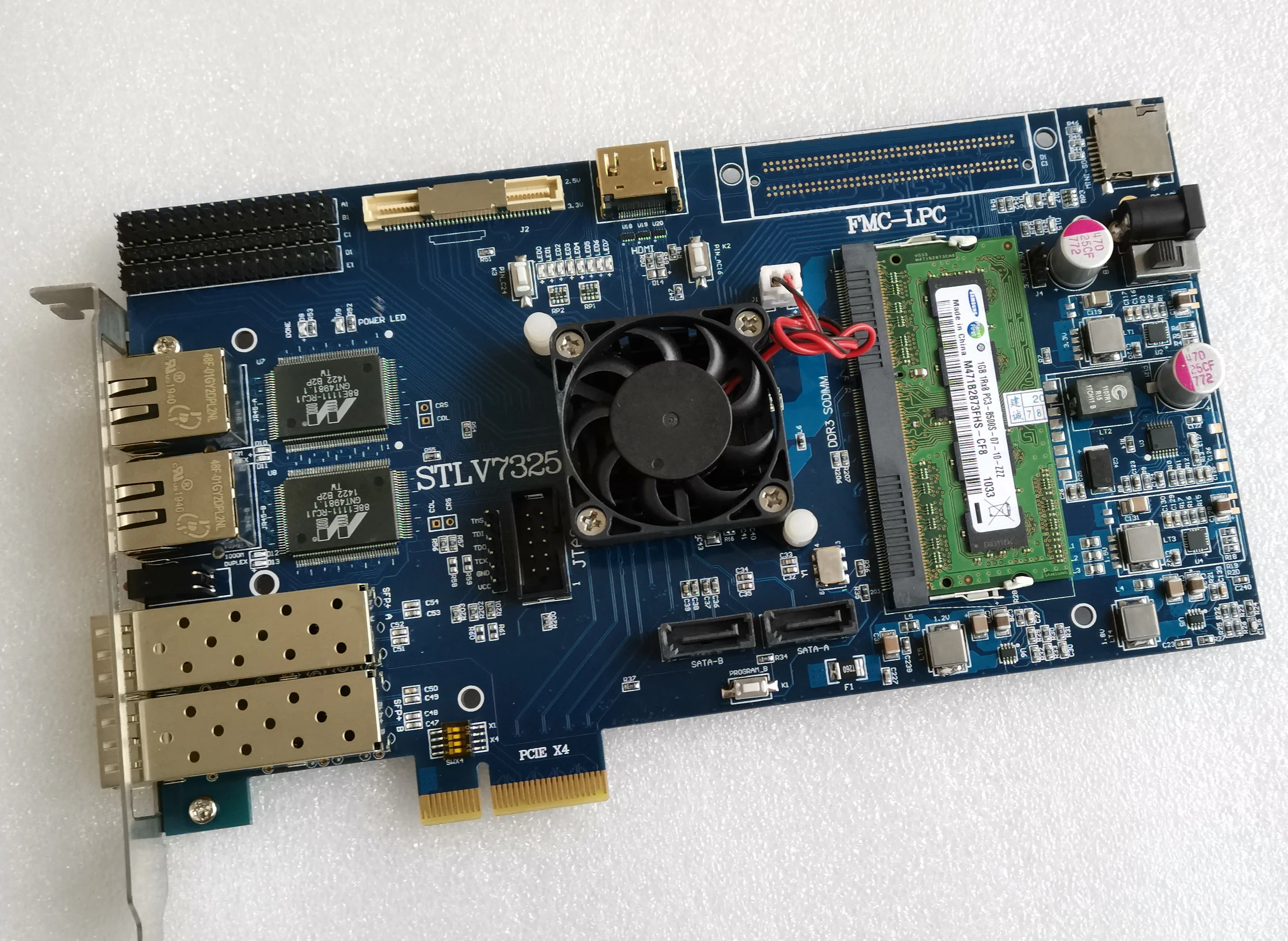 Kintex 7 Xc7k325t Pcie Gen2 X4 Sfp Rj45 Ddr3 Fmc Sata Hdmi Xilinx Fpga Board Xilixn Fpga Development Board Xilinx Pcie Board Demo Board Aliexpress Kintex 7 Xc7k325t Pcie Gen2 X4 Sfp Rj45 Ddr3 Fmc Sata Hdmi Xilinx Fpga Board Xilixn Fpga Development Board Xilinx Pcie Board Demo Board Aliexpress