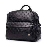 Soboba Diaper Bags for Mummy PU Waterproof Large Capacity Nappy Changing Bag Hanging on Stroller 3D Star Pattern Diaper Bag 1