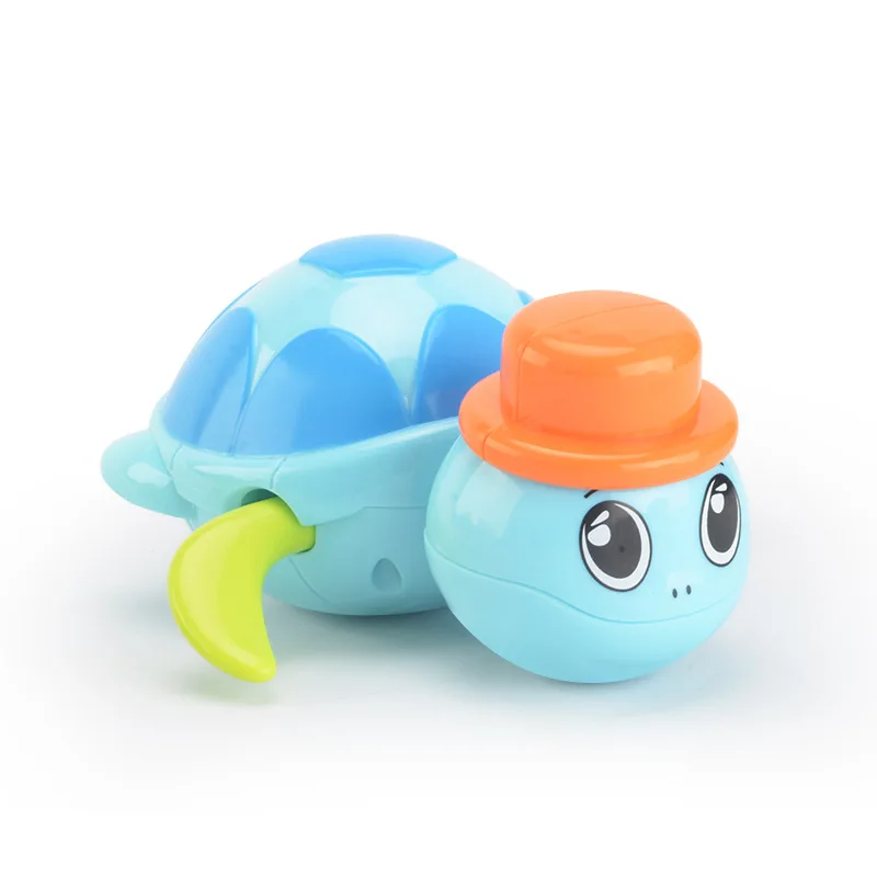 Детские игрушки для купания затычки Wind up Frogman Ванна игрушка для дайвера плавательный лягушка детская ванная черепаха утка Ванна игрушка