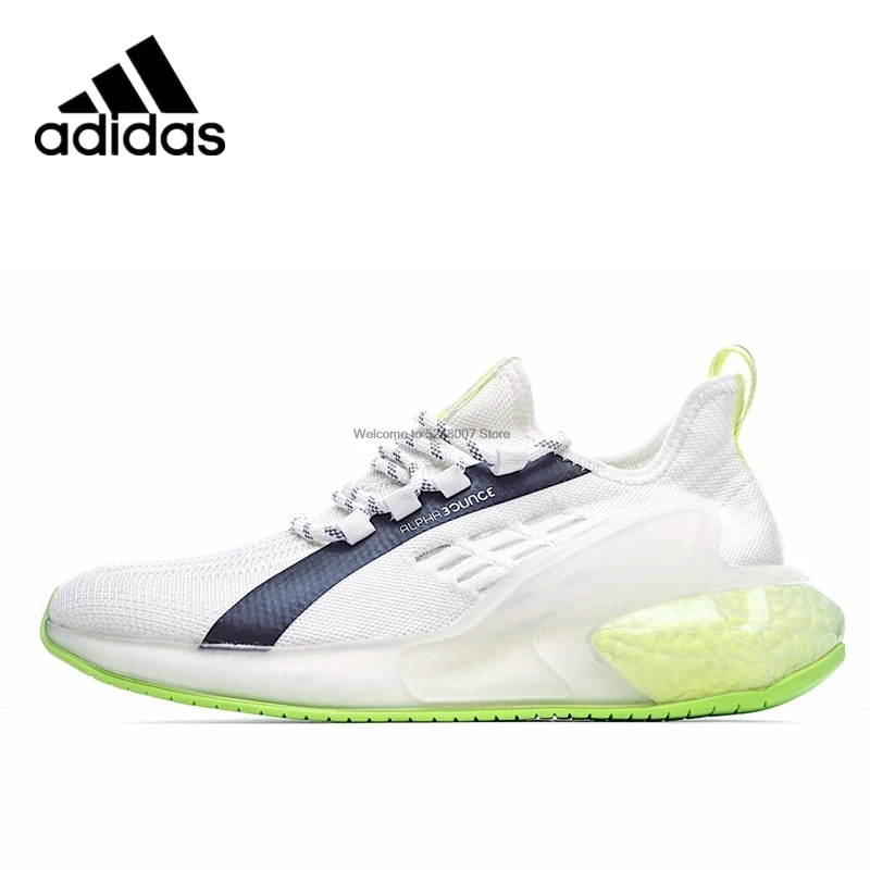Оригинальные мужские и женские трикотажные кроссовки для бега Adidas AlphaBounce Beyond m Alpha
