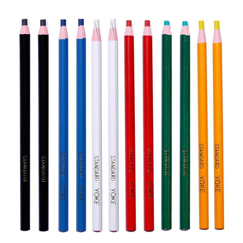 30pcs HB Pencil China Marker Wood Fabric Sewing Pencils Tailors Marking Tool 