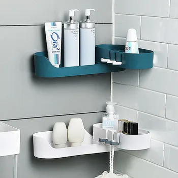 

Bathroom Wall Hanging Towel Rack Toilet Multifunction Storage Rack Rod Home Accessories Organizer