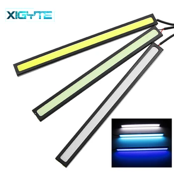 

17cm Universal Daytime Running Light COB DRL LED Car Lamp External Lights Auto Waterproof Car Styling Led DRL Lamp Accessories