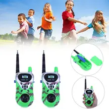 2 шт./компл. Пластик мини Беспроводной иди и болтай Walkie Talkie “иди и родителей детей Интерактивные образовательные игрушки для детей ручной домофон игрушка в подарок