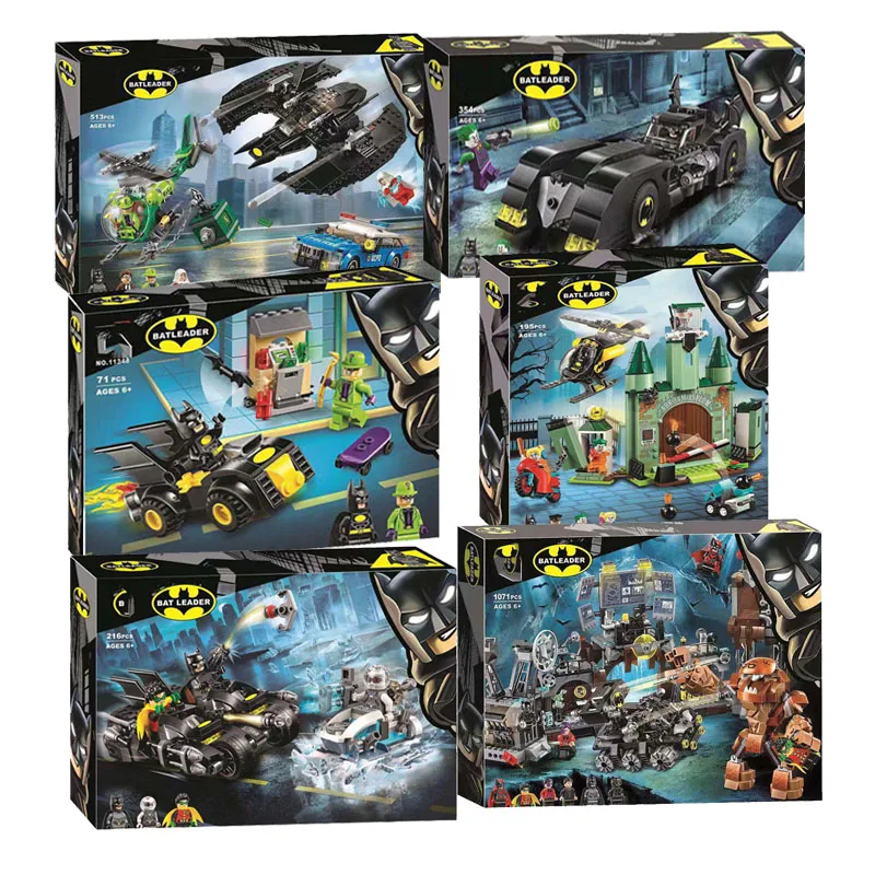 

Presale New Super Heroes DC Batcaves Clayface Invasion Compatible Legoingly Batman 76122 Building Blocks for Kids Christmas Gift
