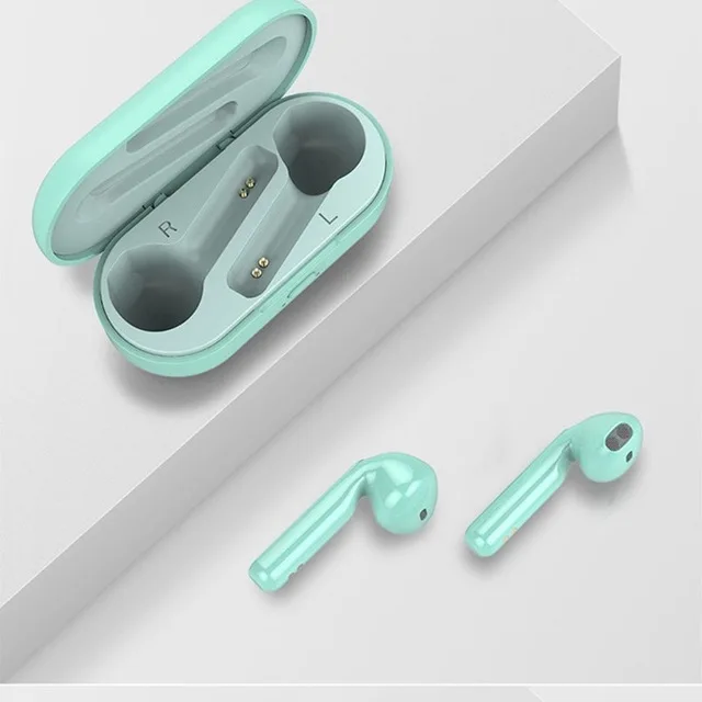 green L8 tws беспроводные Bluetooth наушники для huawei Honor Lite Xiaomi TWS 5,0, музыкальные наушники, спортивные наушники с шумоподавлением PK T3 - Цвет: green
