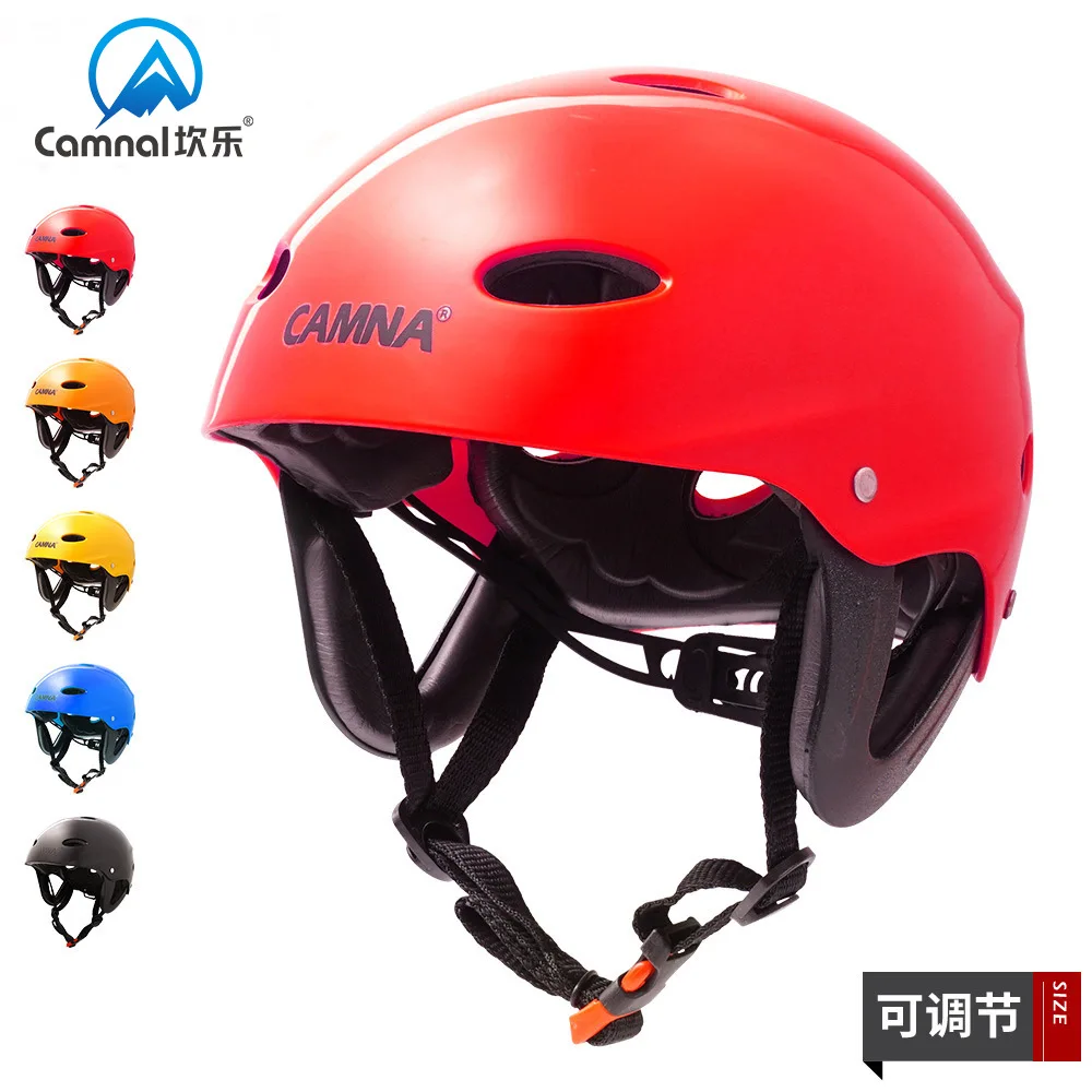 

Kan le Climbing Helmet Mountaineering Helmet Upstream Helmet Drifting Outdoor Safety Helmet Expand Helmet Wooden Boat Helmet