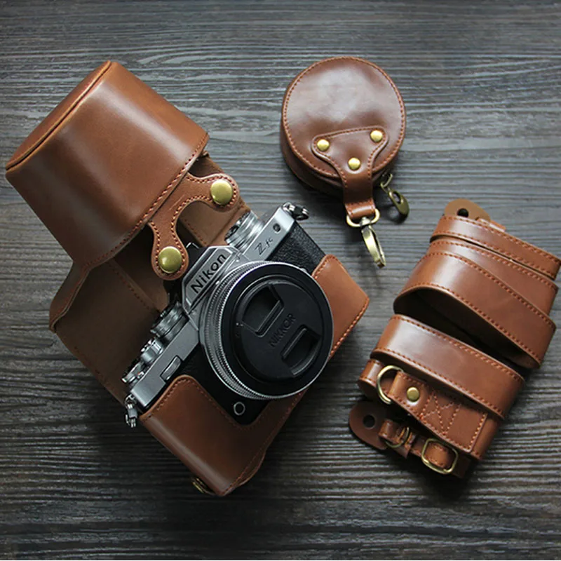 Luxury Zfc Case Pu Leather Camera Case Z50 Bag For Nikon Zfc Zfc Z50