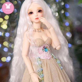 

modikerbjd 2Pcs Small Trailing Skirt Clothes Set for 1/4 BJD Dolls - No Doll