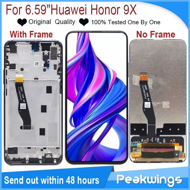 

6.59" Display For Huawei Honor 9X LCD Display Touch Screen Digitizer AssemblyDisplay For Honor 9X pro STK-LX1 STK-L21 LCD