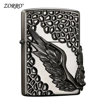 

Lighter Custom Tailored Three Faces, Crown, Creative Windproof, Lettering, Men'birthday Gift Boyfriend