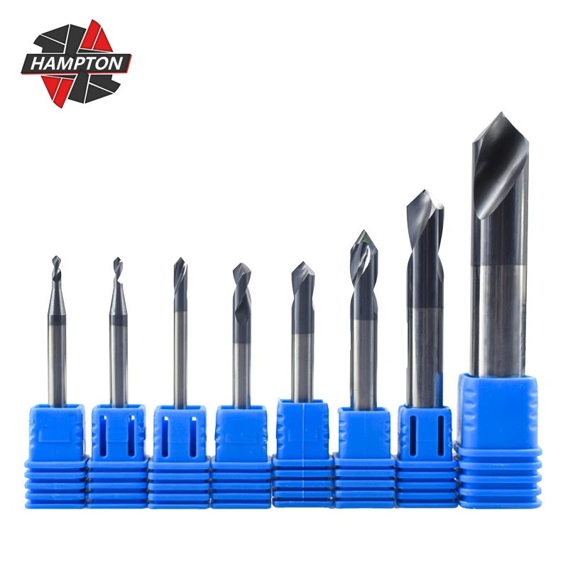 Tool Carbide end mill Cutter Milling 3 Flute Chamfer V slot 1pc Cutting